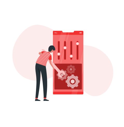 Ilustración de mantenimiento Seven Suite